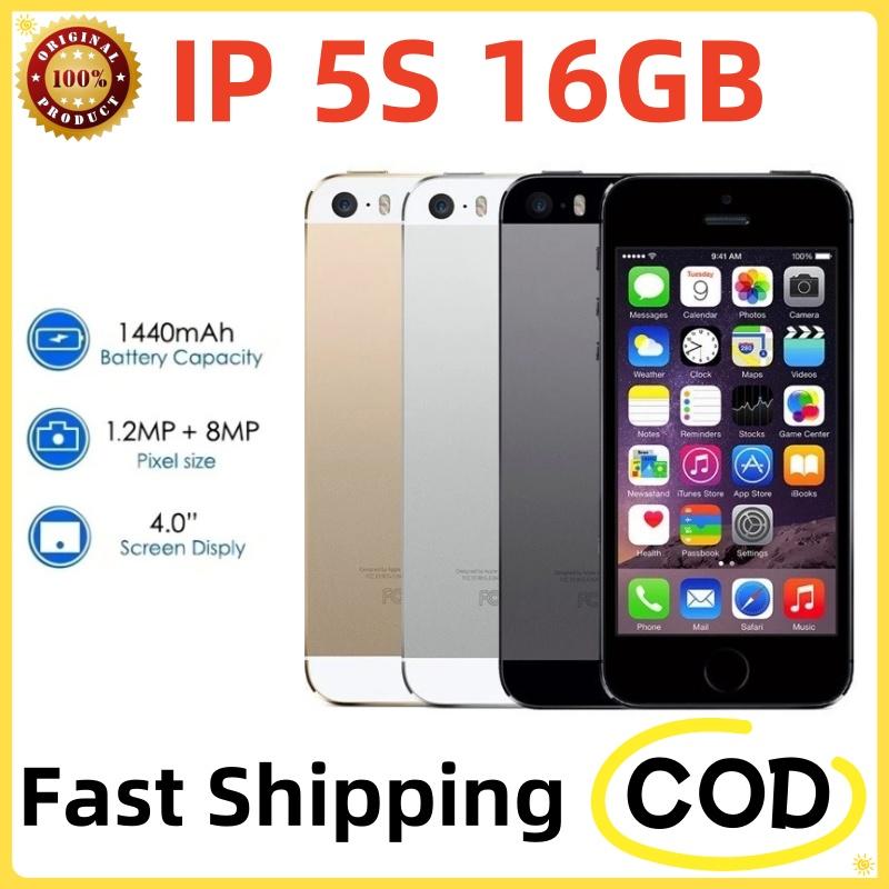 Used IP 5S 16GB 90% new Original Cell phone Smartphone COD LTE - TikTok ...