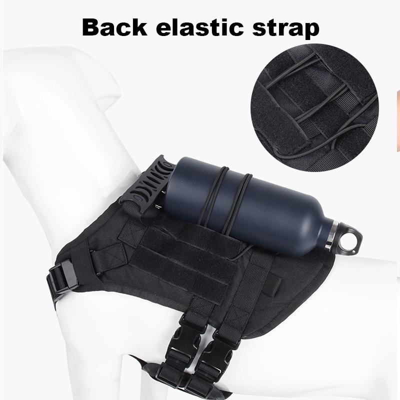 DODO-Dây Đai Chiến Thuật Cho Chó, Áo Vest Huấn Luyện Thú Cưng Quân Đội, Chó Chăn Cừu Đức K9, Bộ Dây Đai Và Dây Xích Cho Chó Nhỏ, Vừa Và Lớn 5