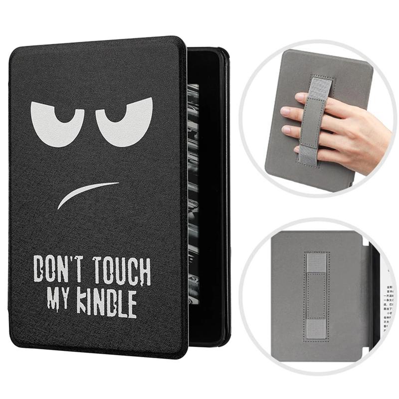 Case For Kindle Paperwhite 11th Smart Case with Hand Strap Magnetic ...