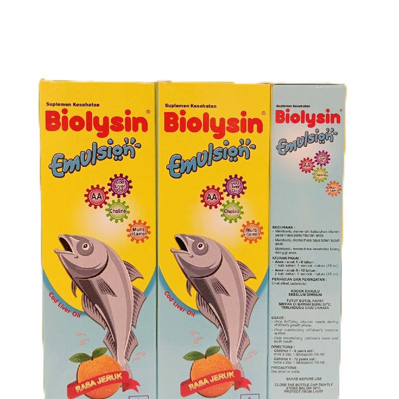 Biolysin Emulsions 250ml Suplemen Multivitamin 2