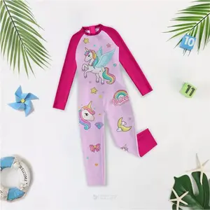 Baju Renang Anak Lengan Panjang Perempuan 1-9 Tahun Bayi Bayi