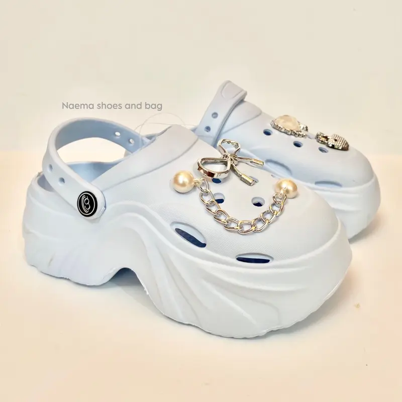 Sandal baim rante anak terbaru jitblitz - baim ceqiu EH 98 - sandal baim rante anak perempuan usia 3-10 tahun - sandal baim anak tinggi 5 cm