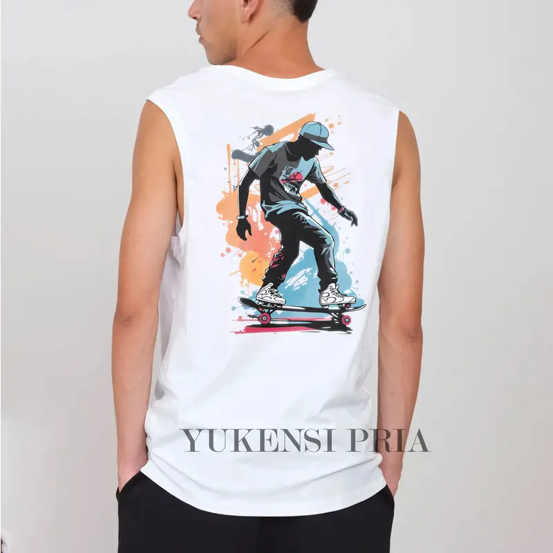 Kensi 4 Pcs 100 Rb Pria Distro / Kaos Kensi Pria Dewasa / Baju Kaos Kensi Pria / Singlet Pria Dewasa / Singlet Pria Distro / Yukensi Pria 2