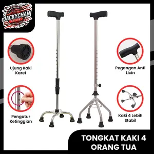 Tongkat kaki 3/4 Alat Bantu Jalan Lansia Manula Berkualitas