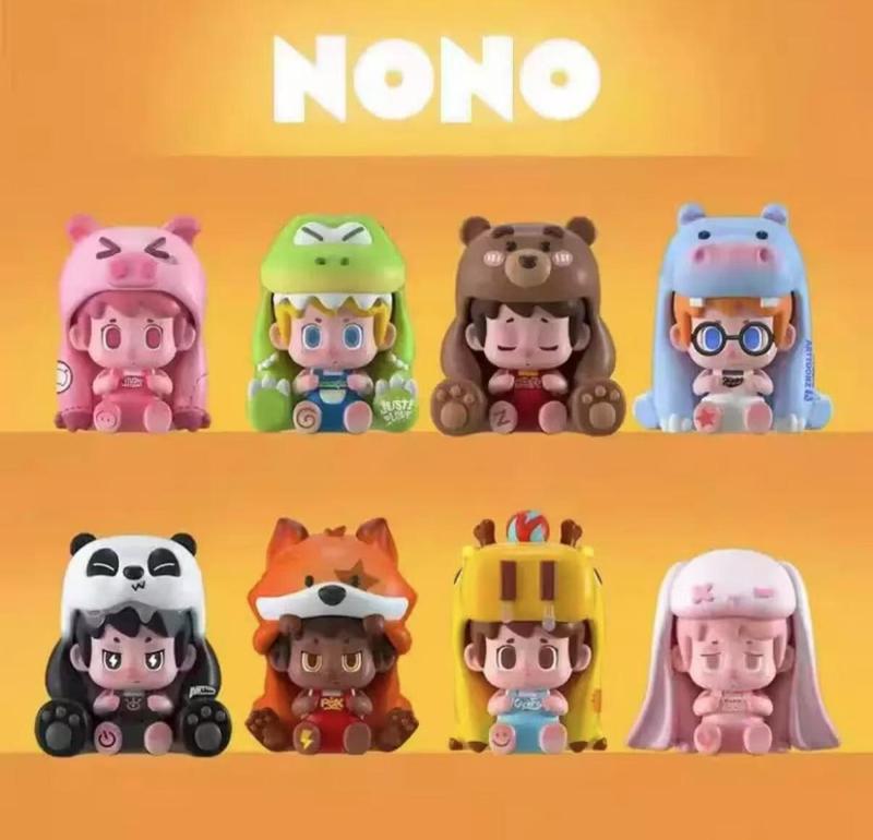 Product Introduction of NONO,Leisure life series toy blind box, PVC trendy fashion ornaments 6