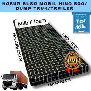 Kasur Busa Ukuran 200x50x10 Car - Untuk Kenyamanan Berkendara Jarak Jauh - Seat, Jok, Motorcycle