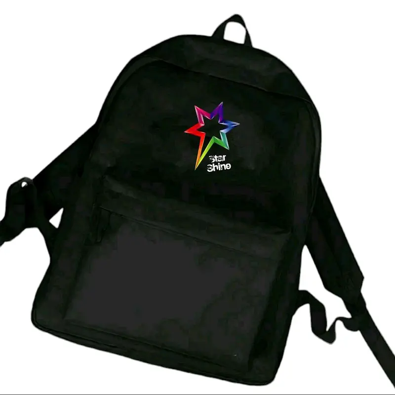 Tas RANSEL SEKOLAH dan Perempuan Pria Remaja SD SMP SMA Terbaru Gambar BINTANG Kekinian Terlaris COD (Bisa Bayar di Tempat) Hitam Canvas 0