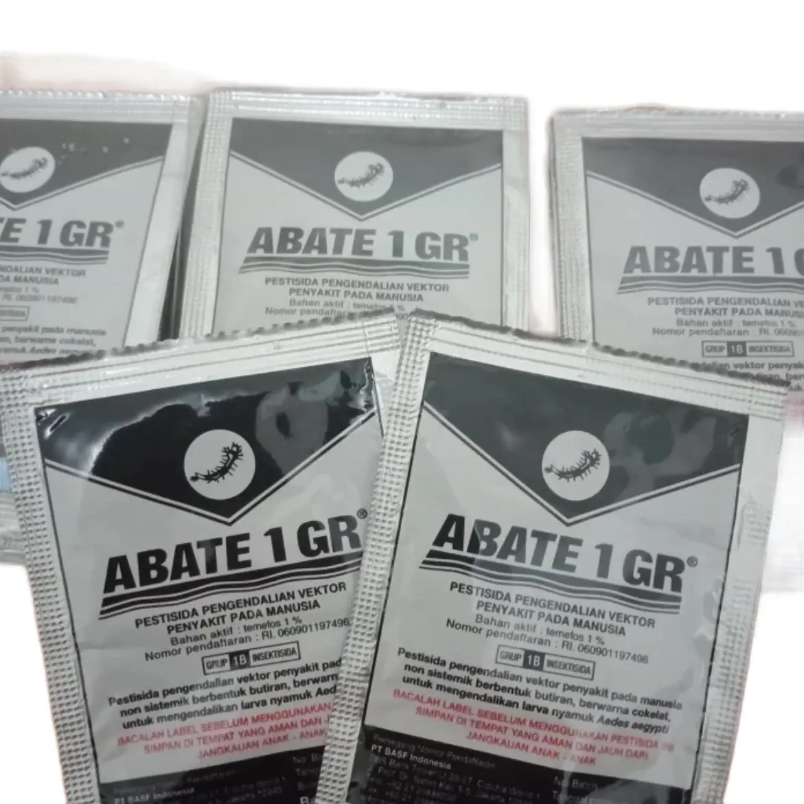 Pestisida untuk jentik nyamuk abate kemasan 10 gram