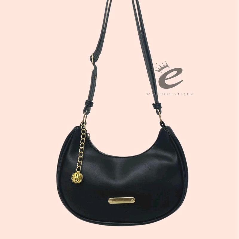 (BELI LOKAL) TAS SELEMPANG WANITA, YOONA BAG, SLING BAG, SHOULDERBAG TERBARU Kulit 0