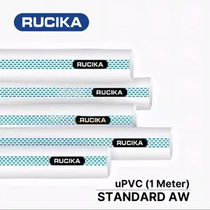 Pipa PVC AW 1/2 inch 1 meter Pipa Paralon uPVC AW 1/2" Pipa PVC Putih 1/2 inch