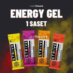 STRIVE Energy Gel 24gr Energy Booster Gel Energy Endurance Gel 1 saset