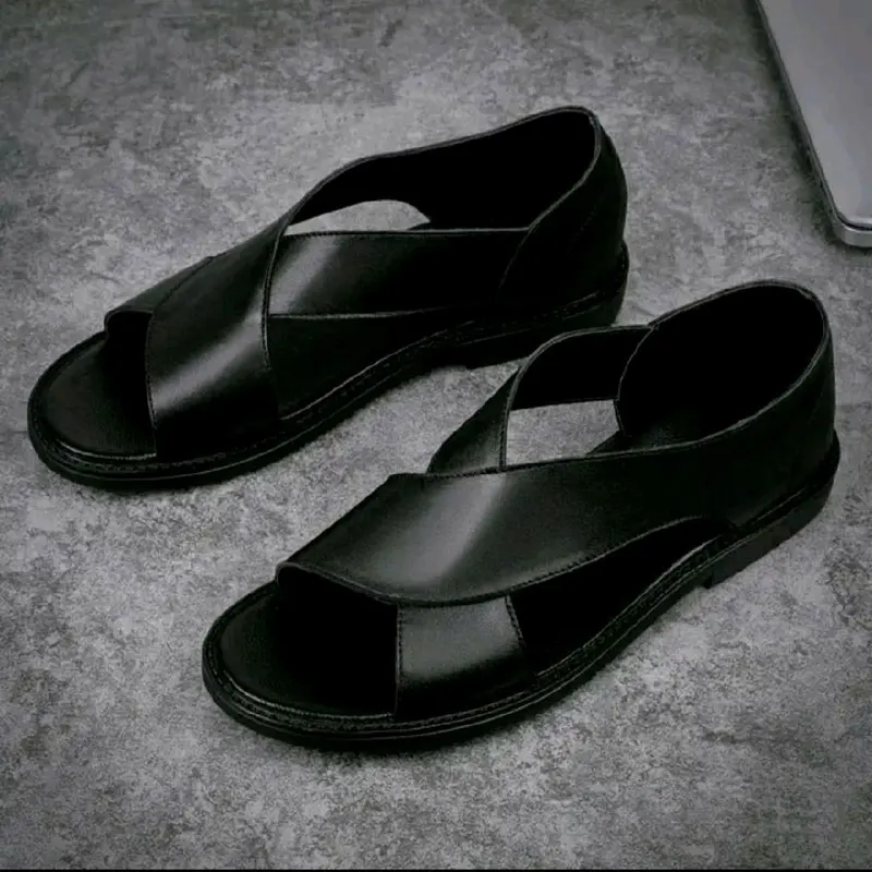 Sepatu Sandal Slip On Selop Pria Sandal Santai Keren Sendal Casual kekinian Pria & Wanita 3