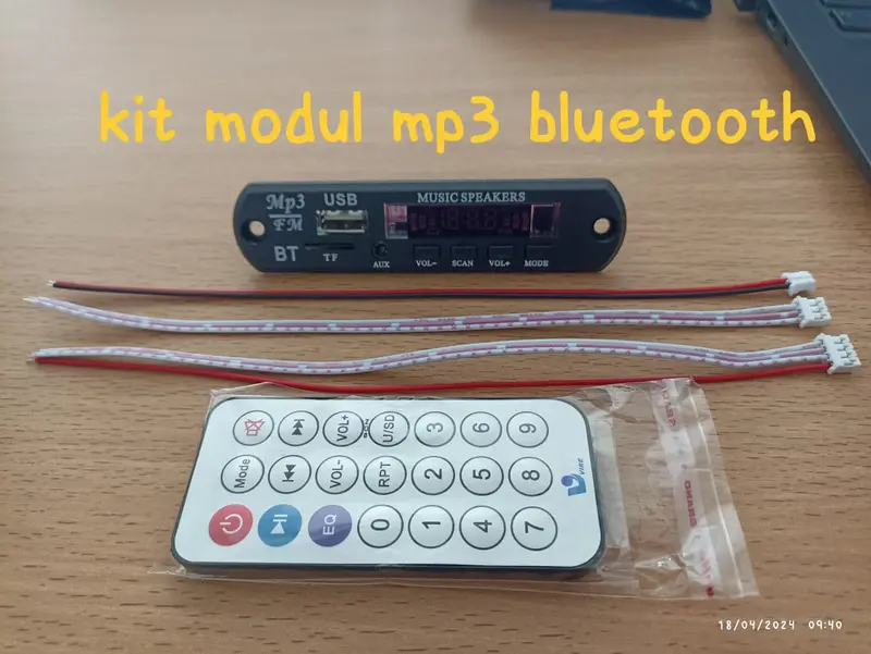 Kit Modul Mp3 Bluetooth Vire Terbaru V8.6 12V AUX FM dengan Fitur Radio FM dan Teknologi Suara Stereo Kelas Tinggi untuk Mendengarkan Lagu dan Siaran Radio Lokal Secara Wireles 6