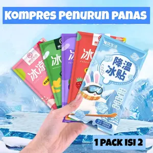 Mominca Kompres Penurun Panas Anak dan Dewasa Cooling Patch Tubuh