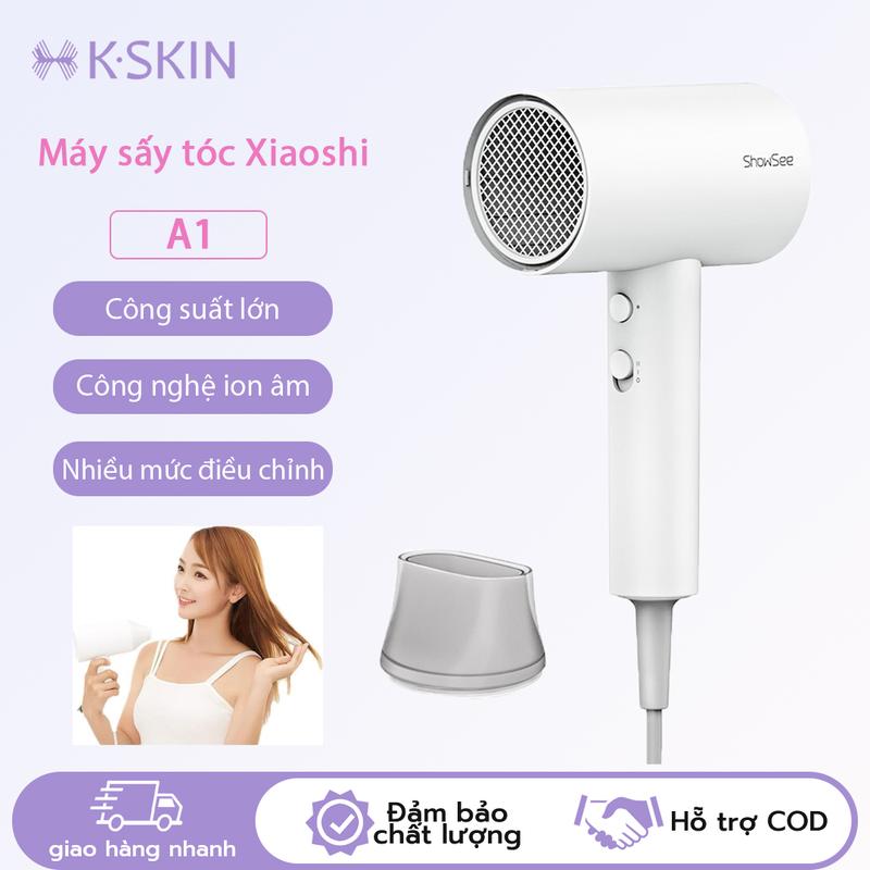  Máy Sấy Tóc Cầm Tay ShowSee Nhỏ Chăm Sóc Tóc 10 Triệu Ion Âm Công Suất 1800W Công Suất Cao Nhanh Khô Mềm Mại Thích Hợp Sử Dụng Trong Gia Đình Gói Thông Thường A1 máy  sấy Nữ Women 