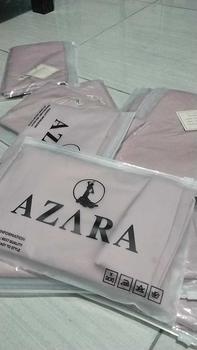 Product Review of Azara Sultan Voal Polos Hijab Segiempat Bahan Voal Premium Metal Logo Pouch / Logo Print Kemasan Plastik ukuran standar from r**m 0