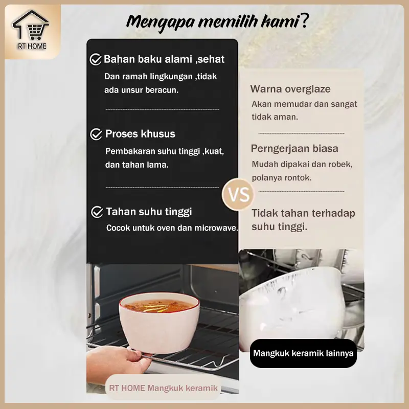 Seri Bunga Vintage Souvenir mangkuk set porselen biru dan putih bermutu tinggi mangkuk keramik kotak hadiah mangkuk Jepang kado pernikahan mangkok 3