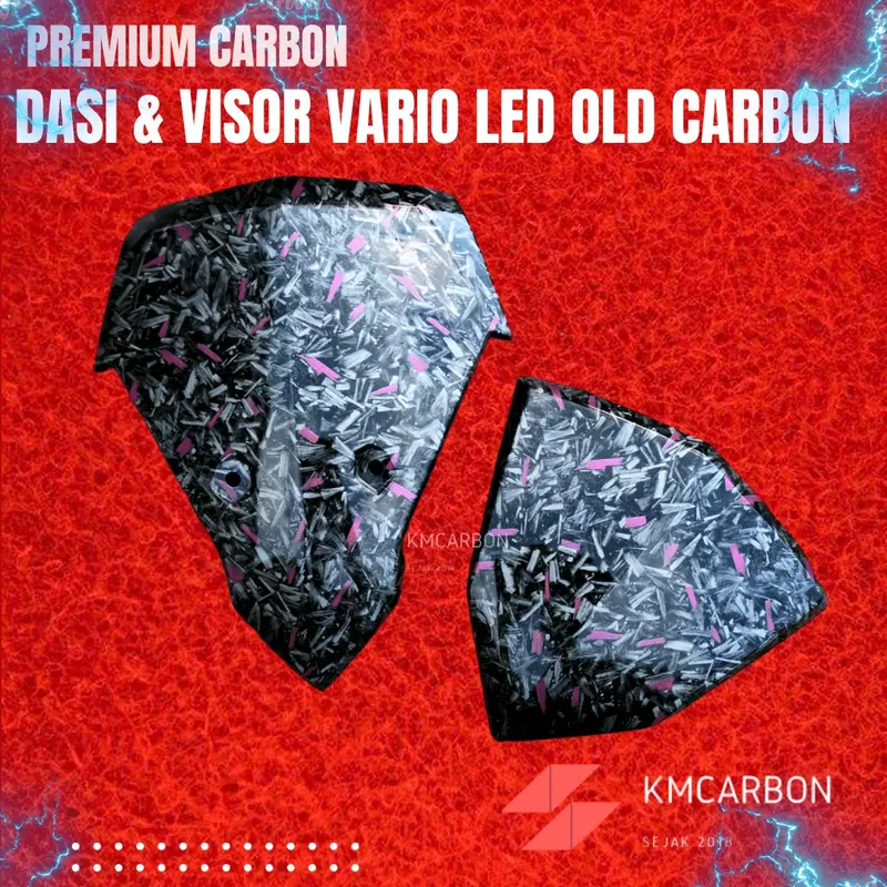 PAKET CARBON DASI & VISOR VARIO 125/150 ESP LED OLD 0