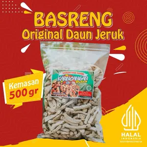 Basreng Original Daun Jeruk 500 gr dan 1 kg (Karincangan Putra)