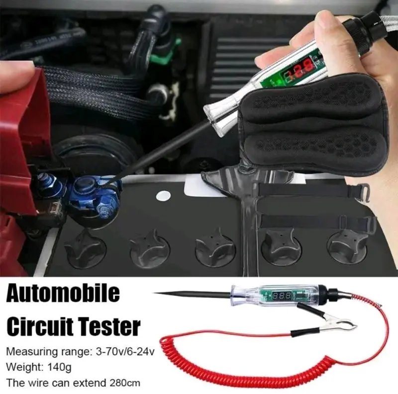 TESPEN AKI DC DIGITAL OUTOMOTIVE TESTER YUKIDO JAPAN TECHNOLOGY Tester Otomotif Digital Yukido Japan Technology - Tes Tegangan DC 3