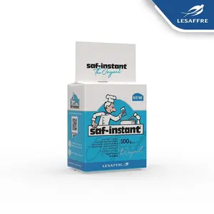 Saf-Instant Blue adalah ragi kering instan premium yang dirancang khusus untuk adonan manis (kadar gula >20% dari berat tepung) seperti brioche, donat, dan roti manis. Keunggulannya meliputi daya fermentasi kuat dan stabil, hasil roti konsisten, tekstur