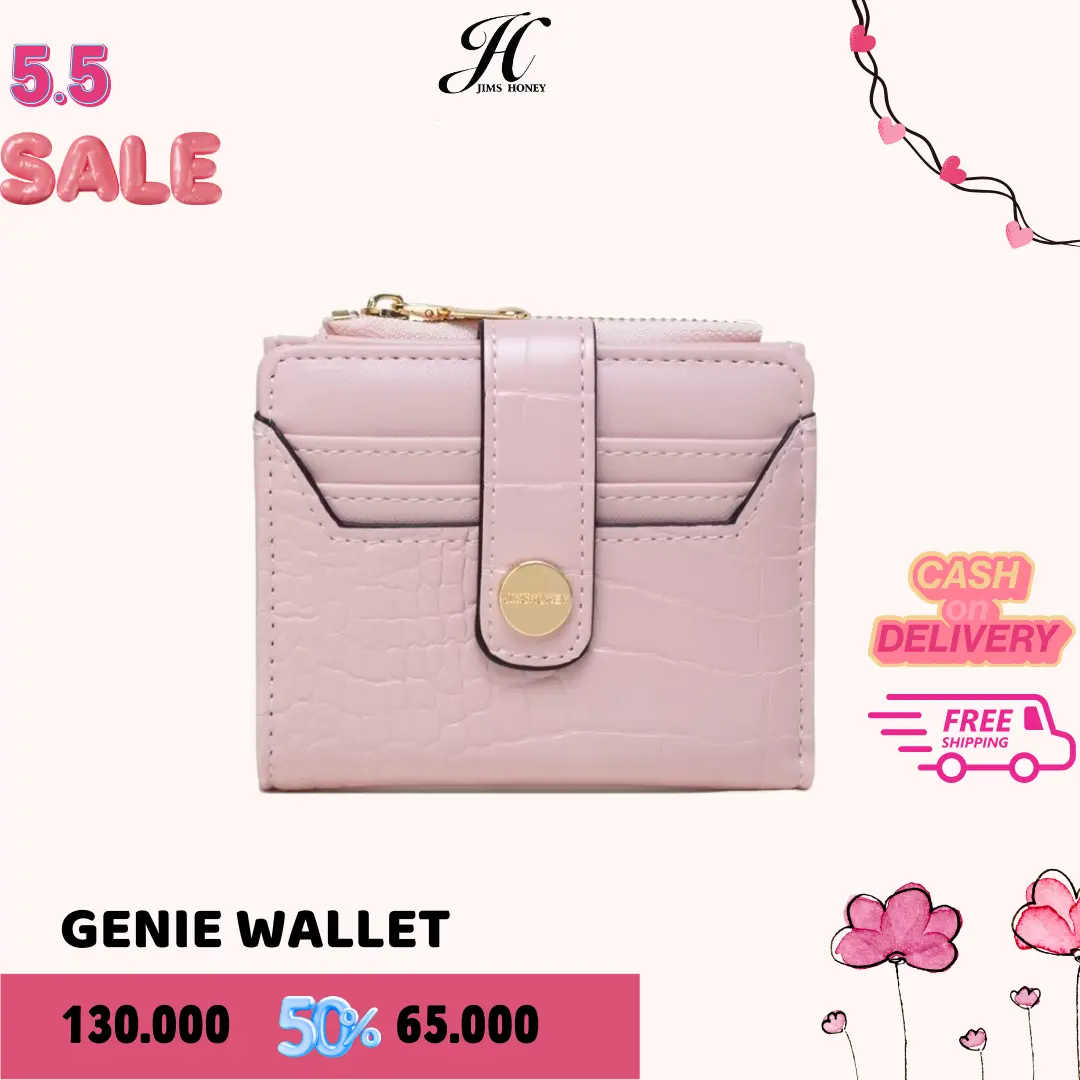 JIMS HONEY DOMPET KARTU WANITA GENIE WALLET Uang