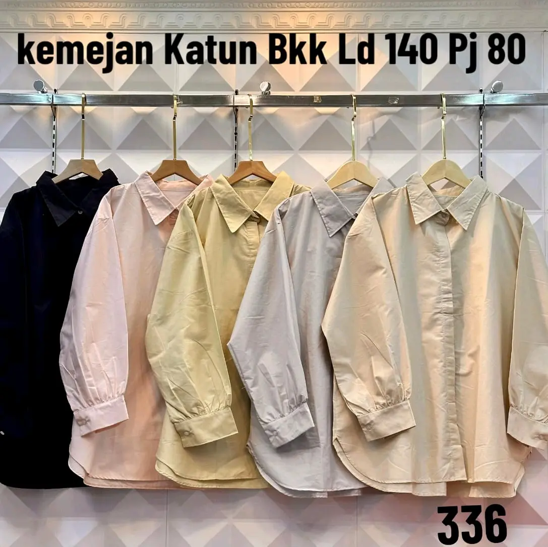 Kemeja JUMBO Katun Bkk 336