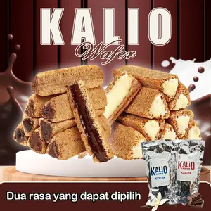 Wafer KALIO / Snack Biskuit Coklat kalio Taiko stick/snack rasasusu/camilan cokelat/jajanan murah/camilanRamadhan/hadiah Batang cokelat panjang dengan sudut cokelat berisi isian/kue kering berbentuk balok Kelio Pisket Kering dengan Rendah dan Coklat