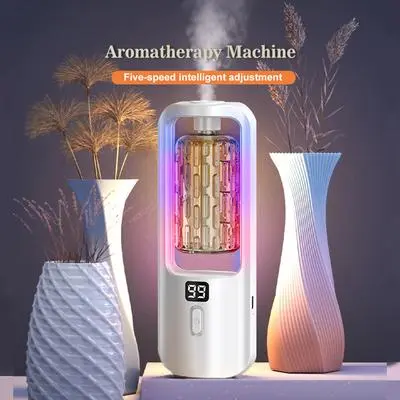 Aromatherapy machine automatic diffuser fragrance sprayer household essential oil humidifier bedroom living room Toilet diffuser atomized fragrance machine Battery Mist