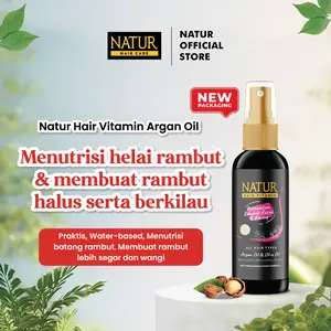 Natur Hair Vitamin Olive Oil 80 ML - Vitamin Rambut Kering dan Rusak