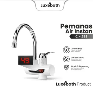 Kran Air Panas Instan Listrik | Kran Wastafel Panas Dingin C-288