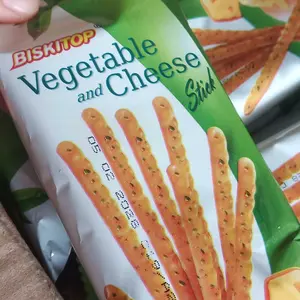 1 karton stick vegetable cheese biskitop isi 40picis - bisa COD Camilan Food