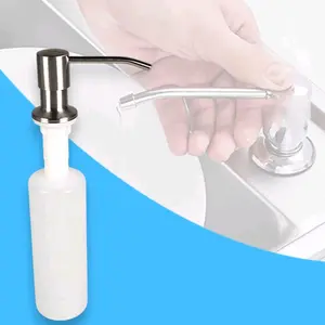 BATHE PROJECT Tempat Sabun Keran Air Soap Dispenser 300ml JJ-3122 untuk Kamar Mandi Praktis dan Efisien