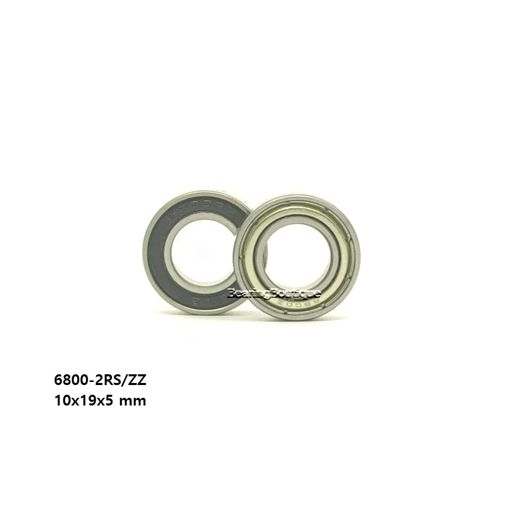 JVB Bearing 6800 2RS 6800 ZZ, Z1 Level 6800-2RS 6800-ZZ 6800 2z High-Quality Bearing Steel, Double MetalDeep Groove Ball Bearing