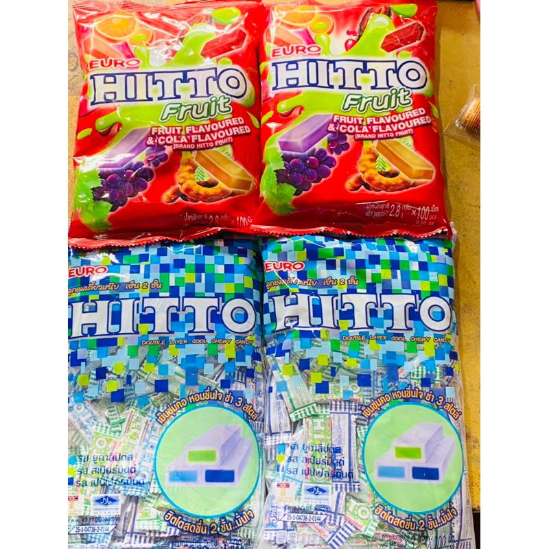   BỊCH 300G Kẹo Mềm  HITTO Thái Lan 300g 100 Viên  VỊ BẠC HÀ   VỊ TRÁI CÂY MIX  