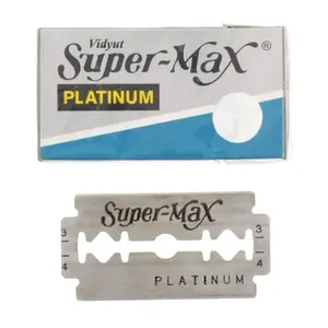 Pisau Silet Cukur Super Max Platinum untuk Pisau Cukur  Isi ulang 5 Pack Silet cukur