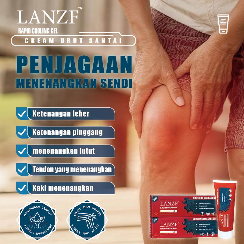 Kem massage giảm đau khớp LANZF kem làm dịu cơ nhanh thích hợp cho việc phục hồi đầu gối thắt lưng cổ tay và chân