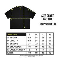 Gambar HLPD Weirdworld 16S Heavyweight Boxy Tee - Overdrive				 - BLACK, S dari HLPD WeirdWorld Kota Bandung 3 Tokopedia