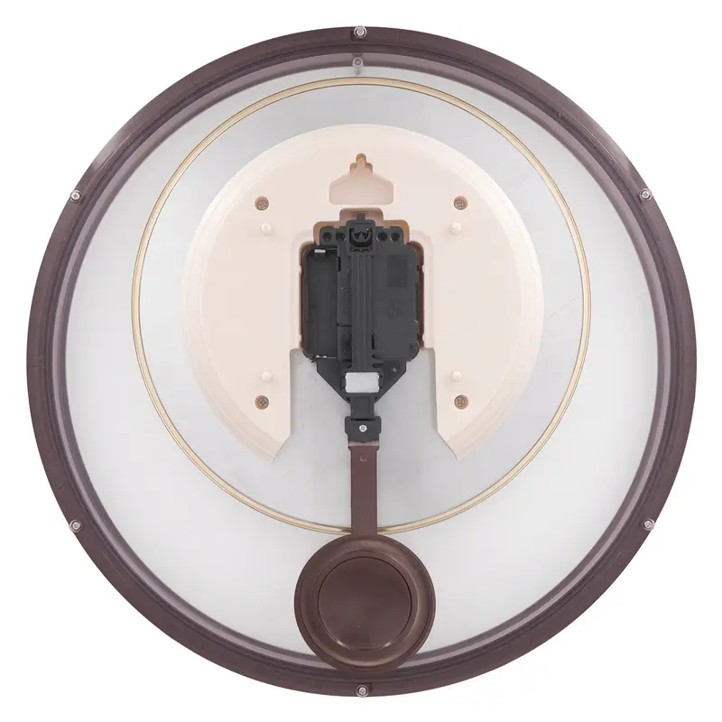 Jam Dinding Edison Sweep ES 343 AL66 Bandul Diameter 330mm 33cm 6