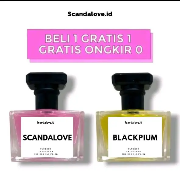 parfum skandalove untuk pria dan wanita wangi soft beli 1 gratis 1 wangi tahan lama