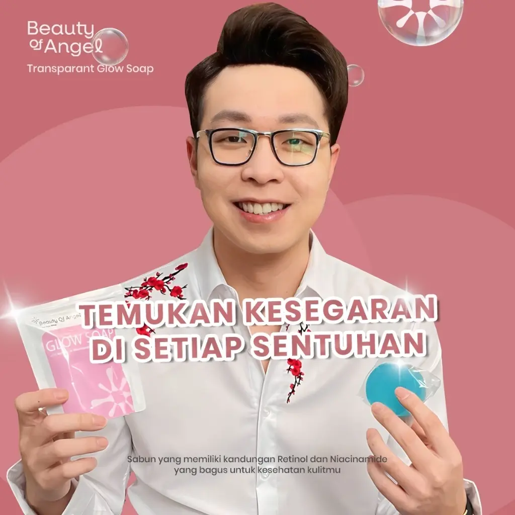BEAUTY OF ANGEL Dr RICHARD LEE APPROVED GLOW SOAP  Sabun Pemutih Muka Badan Wajah BPOM