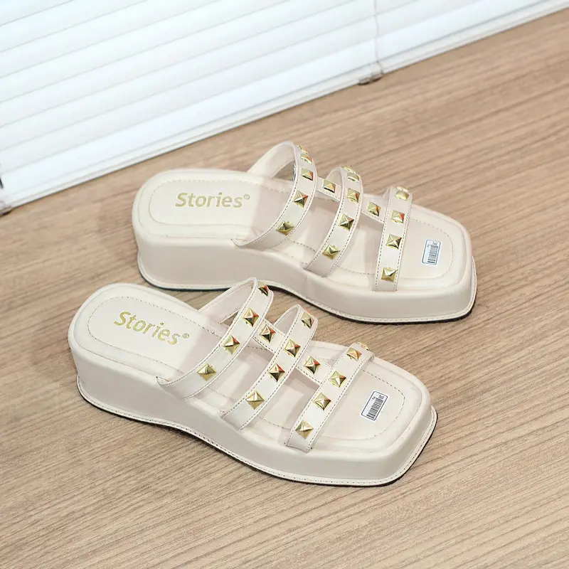 Sandal Wanita Rere Wedges Sendal Flatform Wanita JJ 02 Cewek 2