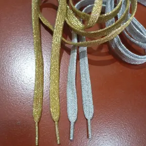 TALI SEPATU GOLD / TALI SEPATU EMAS / TALI SEPATU GLITER