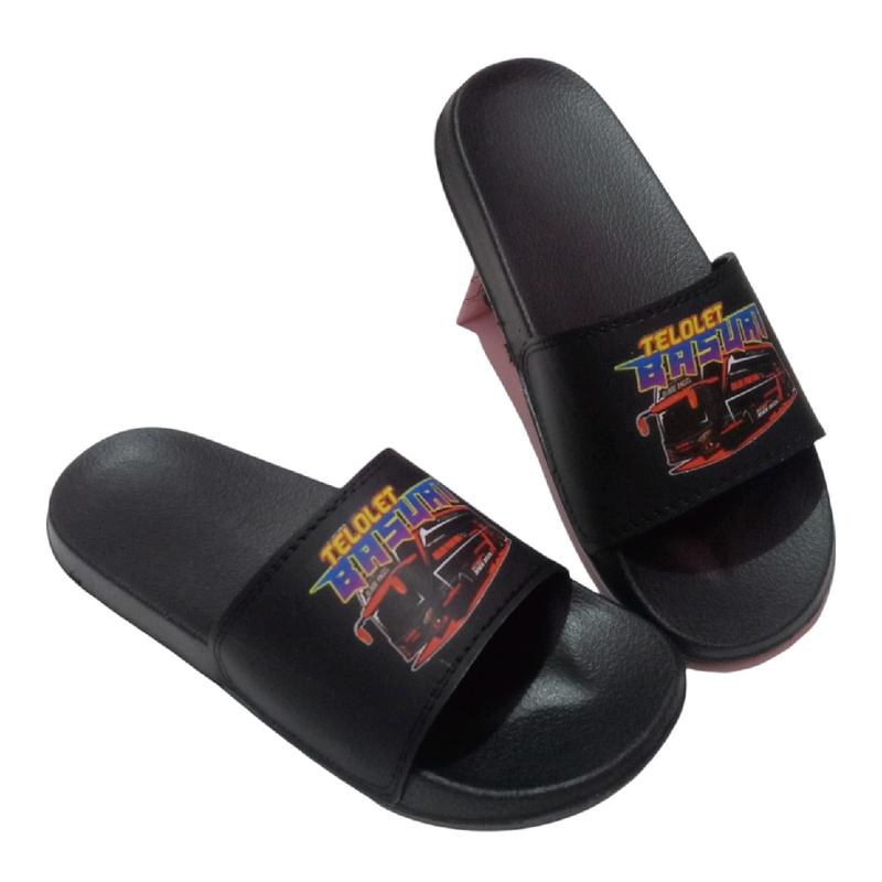 sandal slop anak laki laki 6-12/sandal anak karakter bus winspactor Fashion 3
