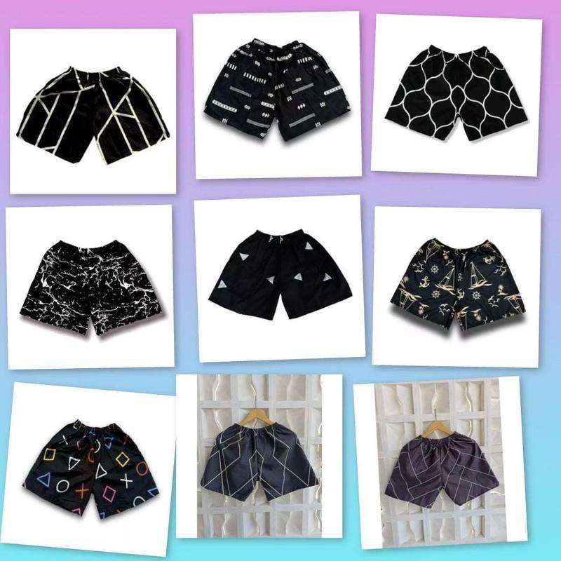 PAKET HEMAT 5PCS CELANA PENDEK ANAK PRIA WANITA BOXER KOLOR 4