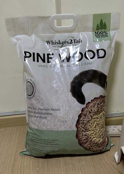 Product Review of Whiskers2Tail Cat Litter 100% Natural Pine Wood 10kg from ** 0