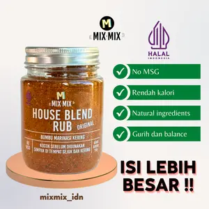 Mixmix Dry Rub Bumbu Marinasi Serbaguna No MSG 110 Gram