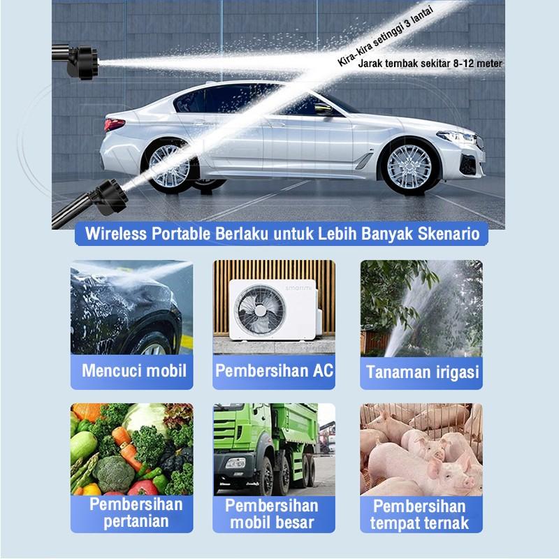 Reaim Generasi Baru Brushless Motor Mesin Cuci Mobil Tegangan Tinggi, Memiliki Injeksi Kuat 180Bar Dan Daya Kuat 588V, Yang Cocok Untuk Pembersihan Mobil Dan Motor Luar Ruangan Dan Irigasi Taman 6