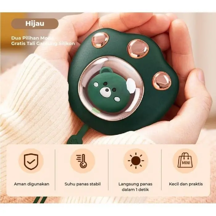 Penghangat Tangan Keram Perut Haid Hand Warmer Electric Mini Portable Heater