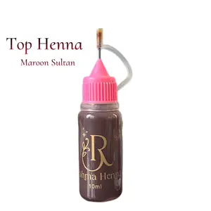 BUKAN UNTUK UMUM Reffil Pasta Rahma Henna Maroon Sultan Nail Art